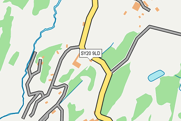 SY20 9LD map - OS OpenMap – Local (Ordnance Survey)