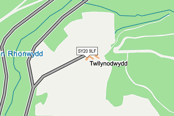 SY20 9LF map - OS OpenMap – Local (Ordnance Survey)