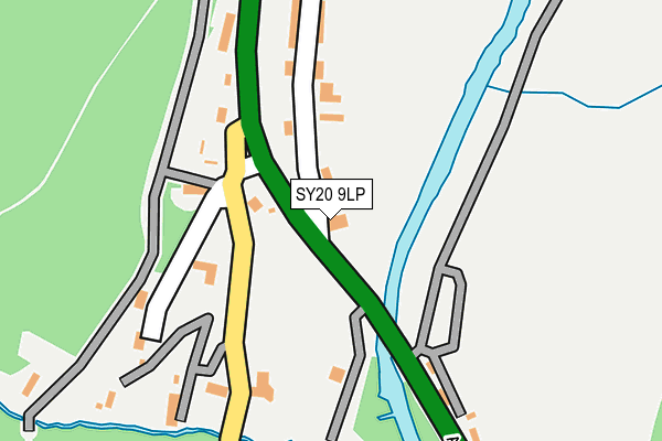 SY20 9LP map - OS OpenMap – Local (Ordnance Survey)