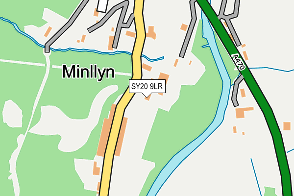 SY20 9LR map - OS OpenMap – Local (Ordnance Survey)