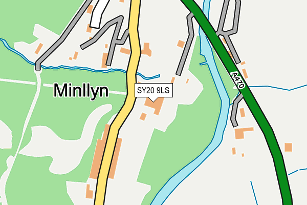 SY20 9LS map - OS OpenMap – Local (Ordnance Survey)