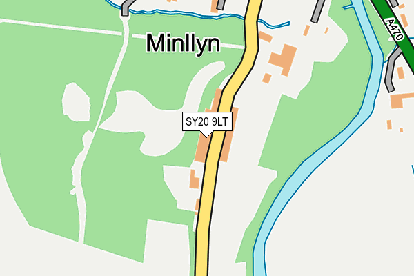 SY20 9LT map - OS OpenMap – Local (Ordnance Survey)