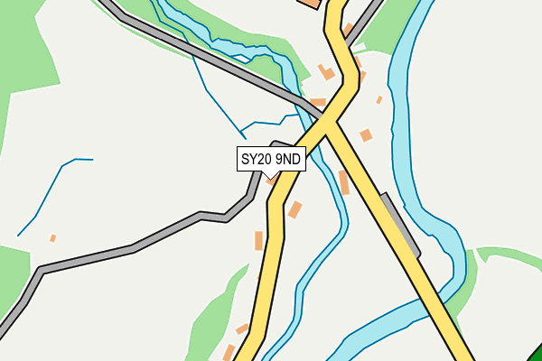 SY20 9ND map - OS OpenMap – Local (Ordnance Survey)