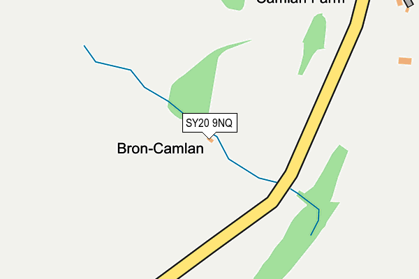 SY20 9NQ map - OS OpenMap – Local (Ordnance Survey)