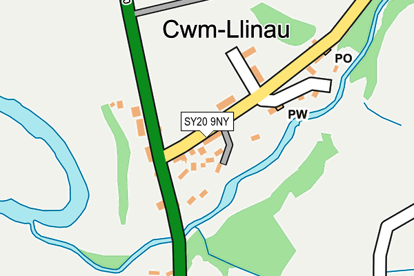 SY20 9NY map - OS OpenMap – Local (Ordnance Survey)