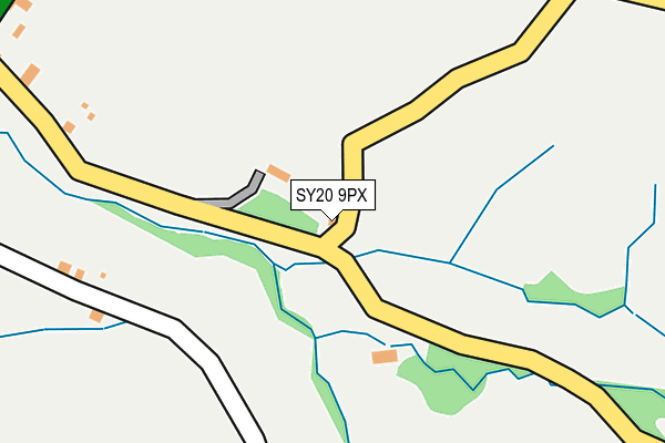 SY20 9PX map - OS OpenMap – Local (Ordnance Survey)