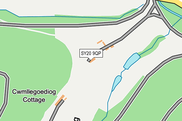 SY20 9QP map - OS OpenMap – Local (Ordnance Survey)