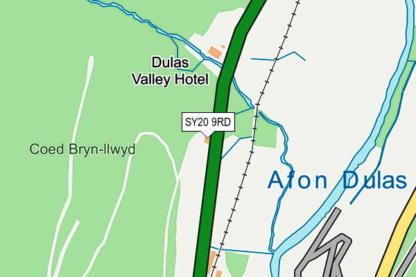 SY20 9RD map - OS OpenMap – Local (Ordnance Survey)