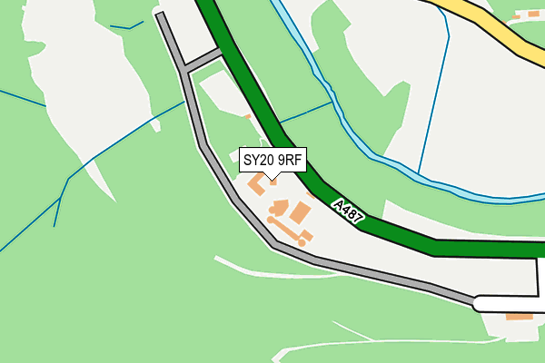 SY20 9RF map - OS OpenMap – Local (Ordnance Survey)