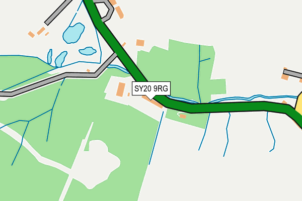 SY20 9RG map - OS OpenMap – Local (Ordnance Survey)