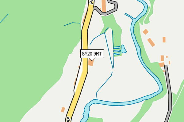 SY20 9RT map - OS OpenMap – Local (Ordnance Survey)