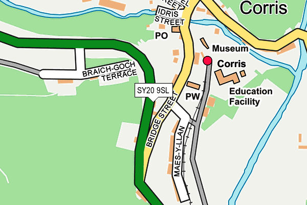 SY20 9SL map - OS OpenMap – Local (Ordnance Survey)