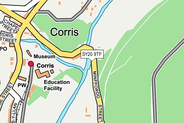 SY20 9TF map - OS OpenMap – Local (Ordnance Survey)