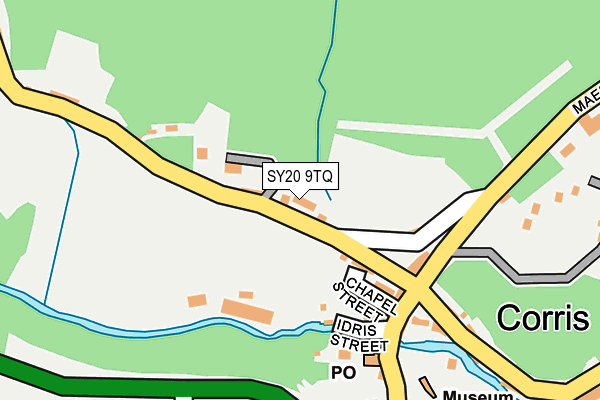 SY20 9TQ map - OS OpenMap – Local (Ordnance Survey)