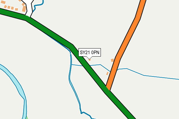 SY21 0PN map - OS OpenMap – Local (Ordnance Survey)