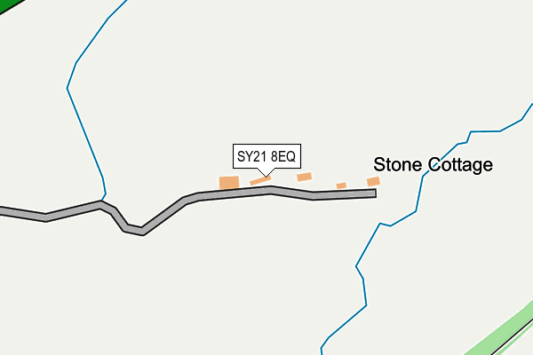 SY21 8EQ map - OS OpenMap – Local (Ordnance Survey)