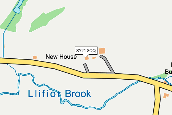 SY21 8QQ map - OS OpenMap – Local (Ordnance Survey)