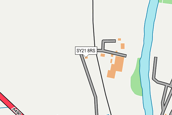 SY21 8RS map - OS OpenMap – Local (Ordnance Survey)