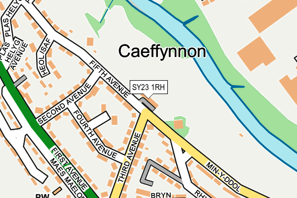 SY23 1RH map - OS OpenMap – Local (Ordnance Survey)