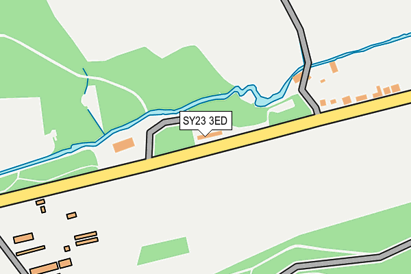 SY23 3ED map - OS OpenMap – Local (Ordnance Survey)