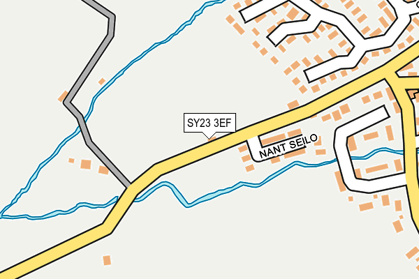 SY23 3EF map - OS OpenMap – Local (Ordnance Survey)