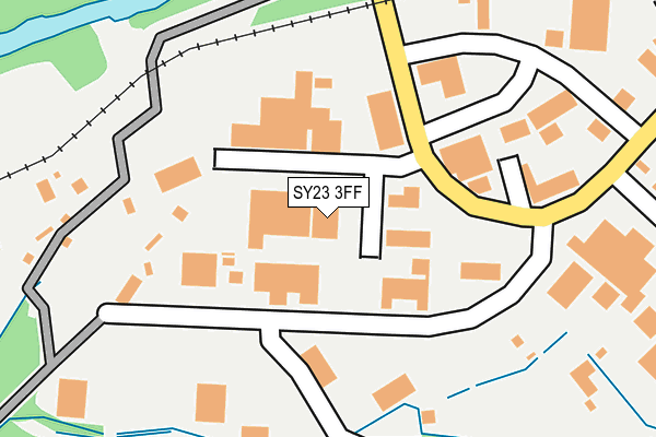 SY23 3FF map - OS OpenMap – Local (Ordnance Survey)