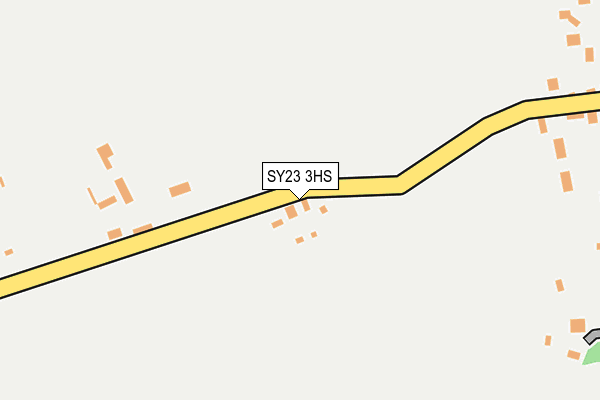 SY23 3HS map - OS OpenMap – Local (Ordnance Survey)