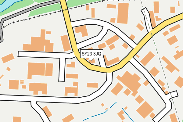 SY23 3JQ map - OS OpenMap – Local (Ordnance Survey)