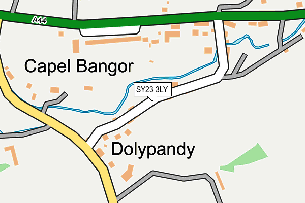 SY23 3LY map - OS OpenMap – Local (Ordnance Survey)