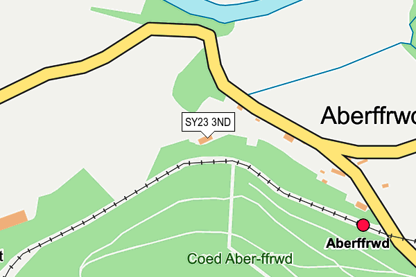 SY23 3ND map - OS OpenMap – Local (Ordnance Survey)