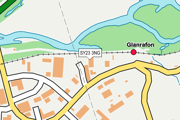 SY23 3NG map - OS OpenMap – Local (Ordnance Survey)