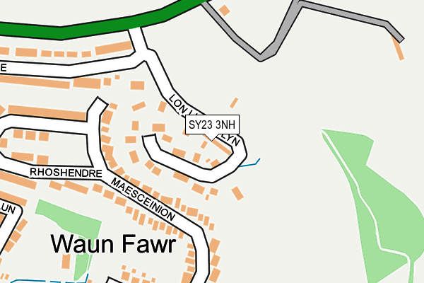 SY23 3NH map - OS OpenMap – Local (Ordnance Survey)