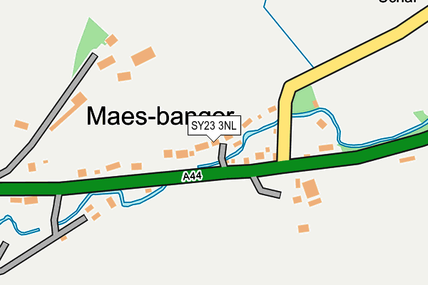 SY23 3NL map - OS OpenMap – Local (Ordnance Survey)