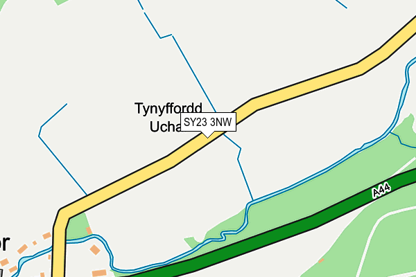 SY23 3NW map - OS OpenMap – Local (Ordnance Survey)