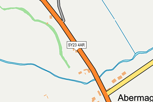 SY23 4AR map - OS OpenMap – Local (Ordnance Survey)