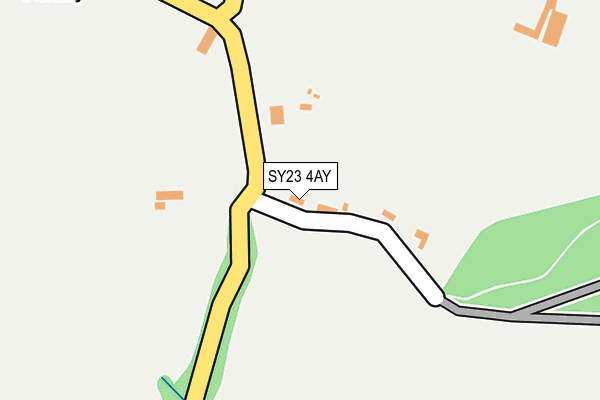 SY23 4AY map - OS OpenMap – Local (Ordnance Survey)