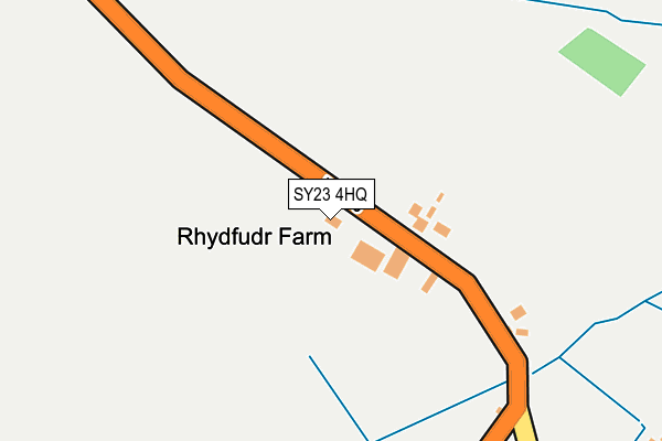 SY23 4HQ map - OS OpenMap – Local (Ordnance Survey)