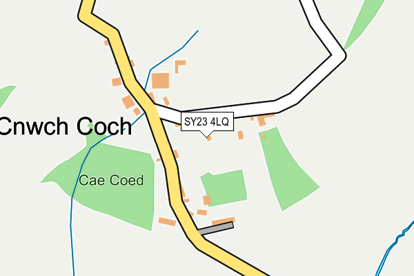 SY23 4LQ map - OS OpenMap – Local (Ordnance Survey)