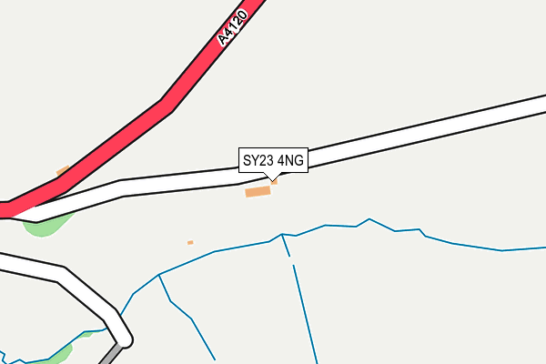 SY23 4NG map - OS OpenMap – Local (Ordnance Survey)