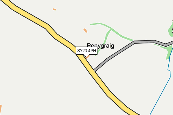 SY23 4PH map - OS OpenMap – Local (Ordnance Survey)