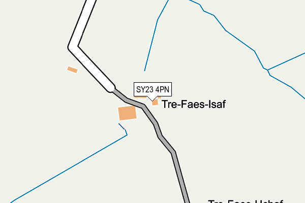 SY23 4PN map - OS OpenMap – Local (Ordnance Survey)