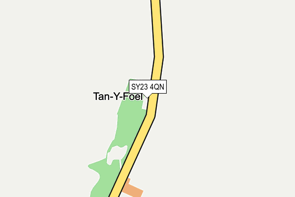 SY23 4QN map - OS OpenMap – Local (Ordnance Survey)