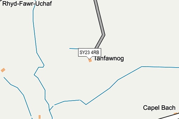 SY23 4RB map - OS OpenMap – Local (Ordnance Survey)
