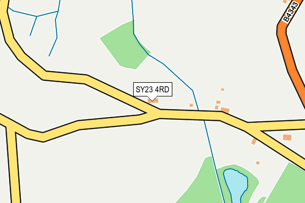 SY23 4RD map - OS OpenMap – Local (Ordnance Survey)