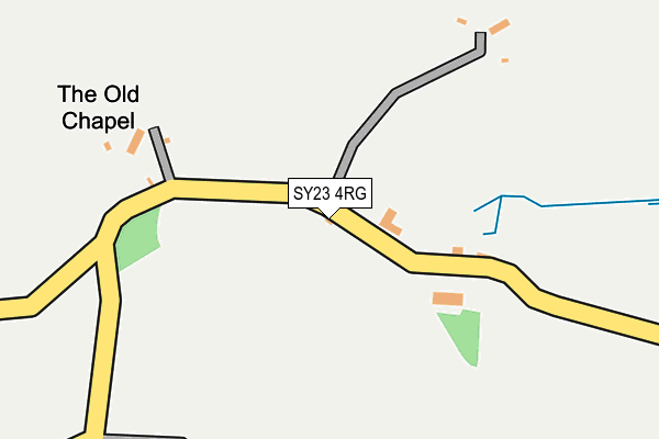 SY23 4RG map - OS OpenMap – Local (Ordnance Survey)