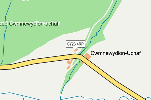 SY23 4RP map - OS OpenMap – Local (Ordnance Survey)