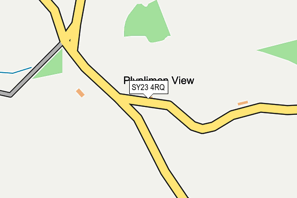 SY23 4RQ map - OS OpenMap – Local (Ordnance Survey)