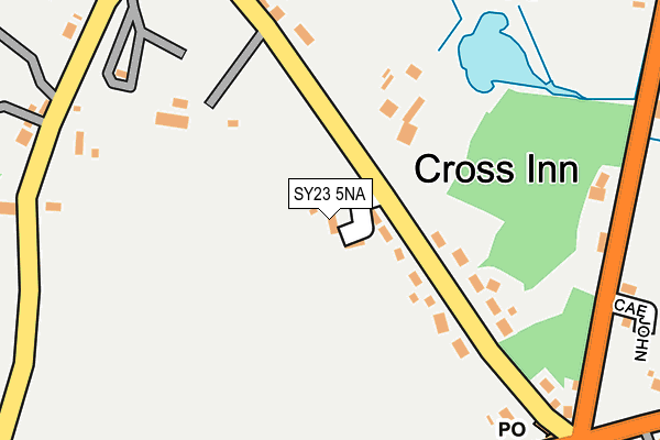 SY23 5NA map - OS OpenMap – Local (Ordnance Survey)