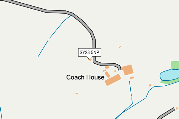 SY23 5NP map - OS OpenMap – Local (Ordnance Survey)