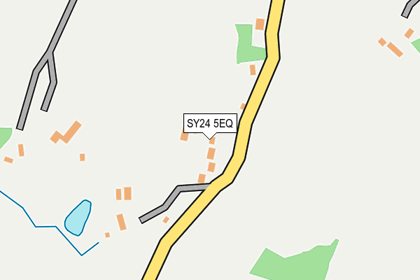 SY24 5EQ map - OS OpenMap – Local (Ordnance Survey)